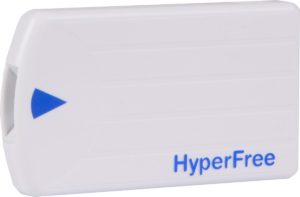 The HyperFree breathing cassette is a nice alternative to using a plastic bag  