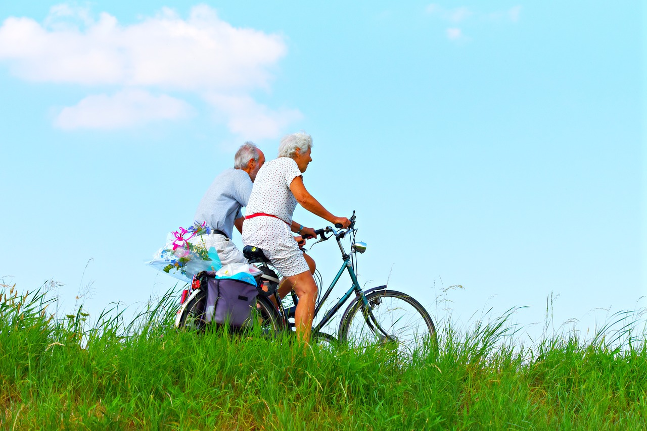 Cycling reduces stress