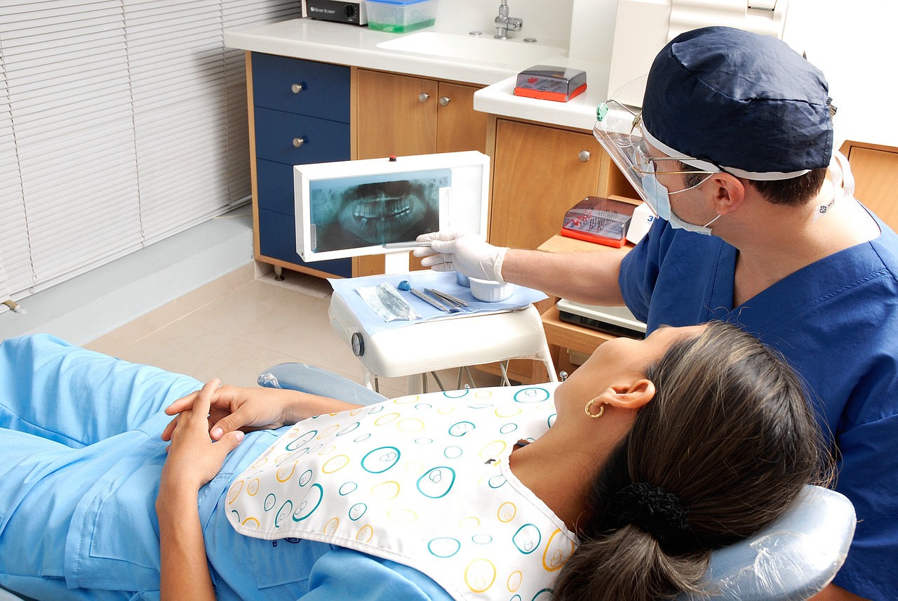 At the dentist